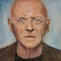 Anthony Hopkins by Patrick Turner-Lee - search and link Fine Art with ARTdefs.com