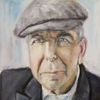 "Where the Light gets in" Leonard Cohen by Patrick Turner-Lee - search and link Fine Art with ARTdefs.com