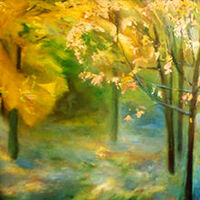 Wet Autumn by Alexander Vlasyuk - search and link Fine Art with ARTdefs.com