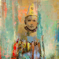 Le petit clown by Joe Ganech - search and link Fine Art with ARTdefs.com