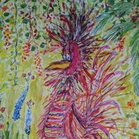 Strange Bird by Susan Royer - search and link Fine Art with ARTdefs.com