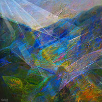 Morning. Play of light by Alexander Vlasyuk - search and link Fine Art with ARTdefs.com