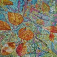 Shine of leaves by Alexander Vlasyuk - search and link Fine Art with ARTdefs.com