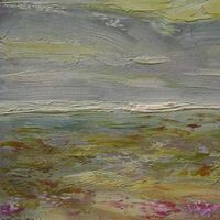 The sky ... The sea ... The blooming steppe ... by Alexander Vlasyuk - search and link Fine Art with ARTdefs.com