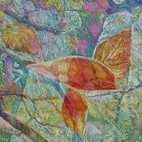 Shine of leaves-2 by Alexander Vlasyuk - search and link Fine Art with ARTdefs.com
