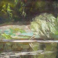 By the river by Alexander Vlasyuk - search and link Fine Art with ARTdefs.com