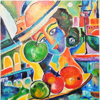 It is all about Life -  Haifa . by Anel Gur - search and link Fine Art with ARTdefs.com