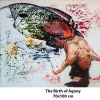 The Birth of Agony by Eugen Bregu - search and link Fine Art with ARTdefs.com