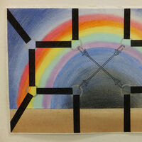 Captured Rainbow by Walter Fydryck - search and link Fine Art with ARTdefs.com