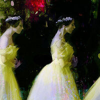 Ballerinas by Joe Ganech - search and link Fine Art with ARTdefs.com
