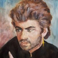 " George Michael " by Patrick Turner-Lee - search and link Fine Art with ARTdefs.com