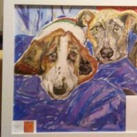 Wedding Pups by Susan Royer - search and link Fine Art with ARTdefs.com