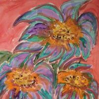 Moody Blooms by Susan Royer - search and link Fine Art with ARTdefs.com