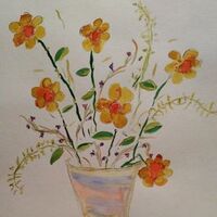 Pastel and Plainer Vase by Susan Royer - search and link Fine Art with ARTdefs.com