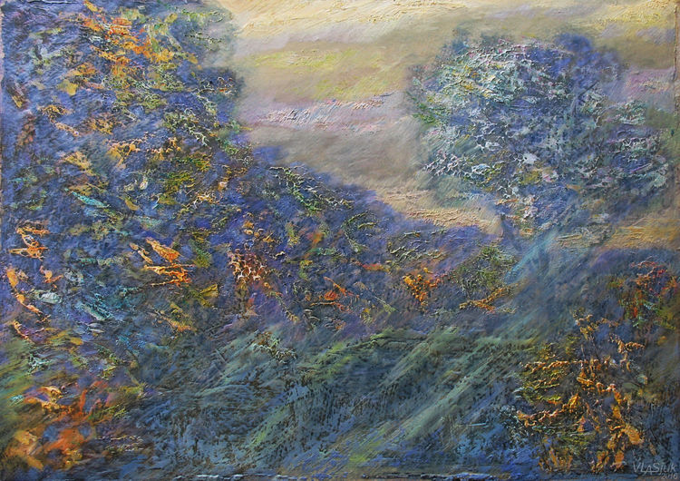 Autumn light by Alexander Vlasyuk - search and link Fine Art with ARTdefs.com