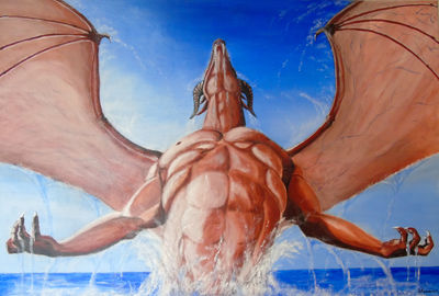 Eveil du Dragon by blaesius - search and link Fine Art with ARTdefs.com