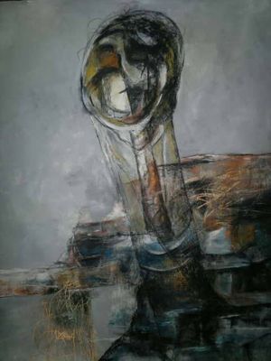 Shingal Woman #4  by Ferhad Khalil - search and link Fine Art with ARTdefs.com