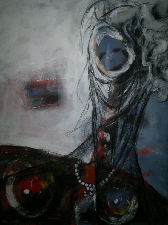 Shingal Woman #5 by Ferhad Khalil - search and link Fine Art with ARTdefs.com