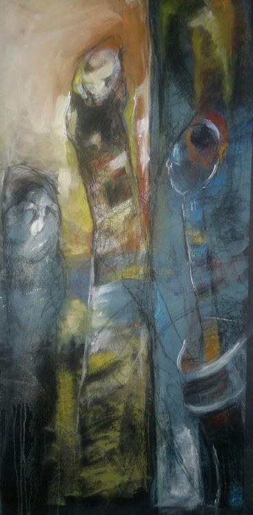 Shingal Woman #6  by Ferhad Khalil - search and link Fine Art with ARTdefs.com