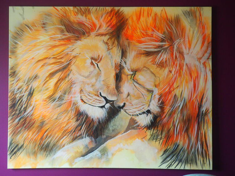 Leo Rising by Rumfluft Art - search and link Fine Art with ARTdefs.com