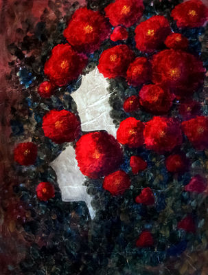 Beautiful Red by Bianca Franklin - search and link Fine Art with ARTdefs.com