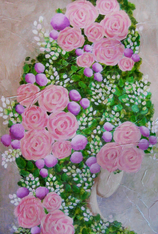 Roses by Bianca Franklin - search and link Fine Art with ARTdefs.com