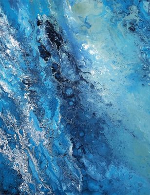 Ocean Waters by Divina Clark - search and link Fine Art with ARTdefs.com