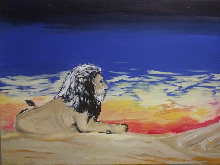 Desert Majesty by Ikpe Ikpe - search and link Fine Art with ARTdefs.com