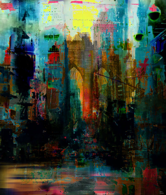 A moment in your city by Joe Ganech - search and link Fine Art with ARTdefs.com