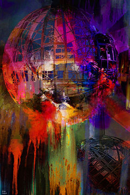 Atomium 58 by Joe Ganech - search and link Fine Art with ARTdefs.com