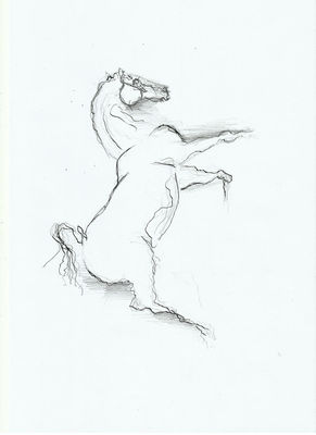 horse 12 by L Tab - search and link Fine Art with ARTdefs.com