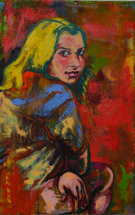 Girl, Golden Age by Margaret Brown - search and link Fine Art with ARTdefs.com