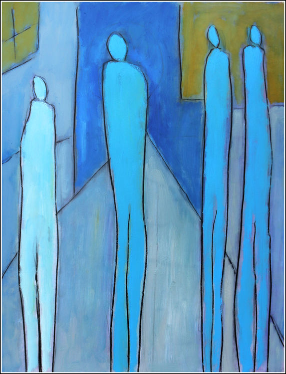 RENCONTRE by Jean Mirre - search and link Fine Art with ARTdefs.com