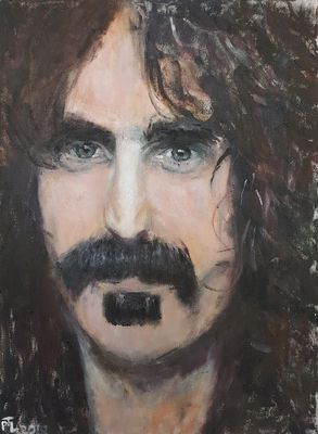 Frank Zappa by Patrick Turner-Lee - search and link Fine Art with ARTdefs.com