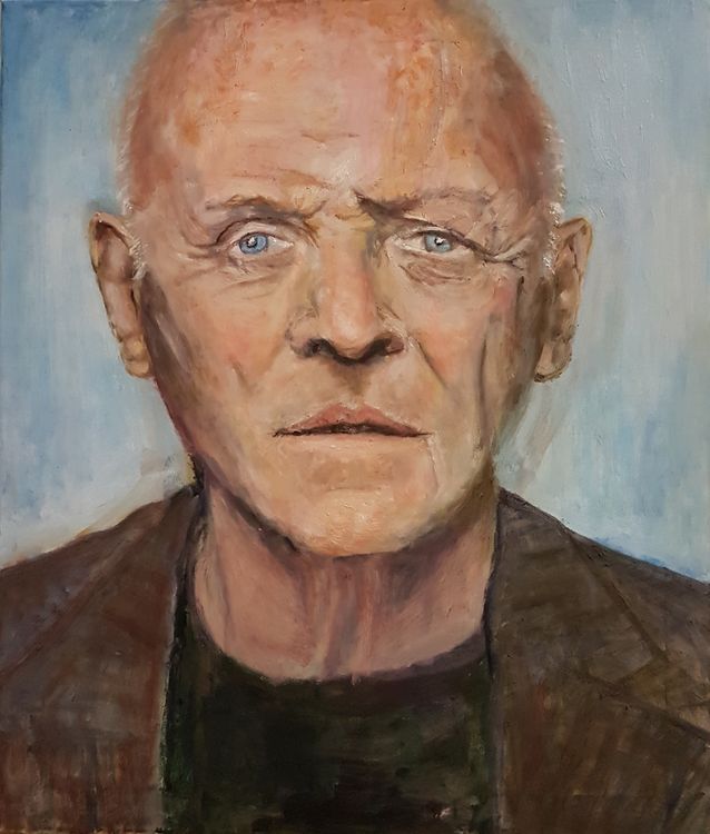 Anthony Hopkins by Patrick Turner-Lee - search and link Fine Art with ARTdefs.com