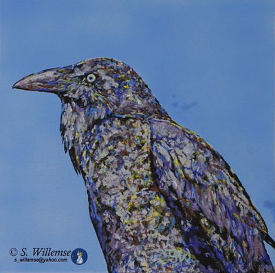 Crow by Susan Willemse - search and link Fine Art with ARTdefs.com