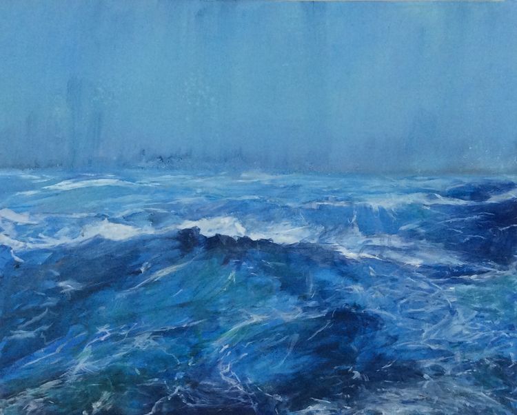 Rough Seas by Steve McGuinness - search and link Fine Art with ARTdefs.com