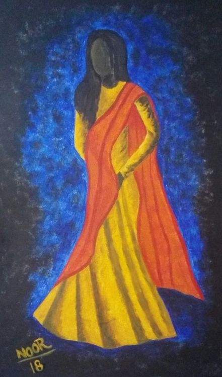 Faceless by Suhail noor - search and link Fine Art with ARTdefs.com