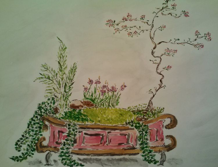 Fantasy Bonsai 1 by Susan Royer - search and link Fine Art with ARTdefs.com