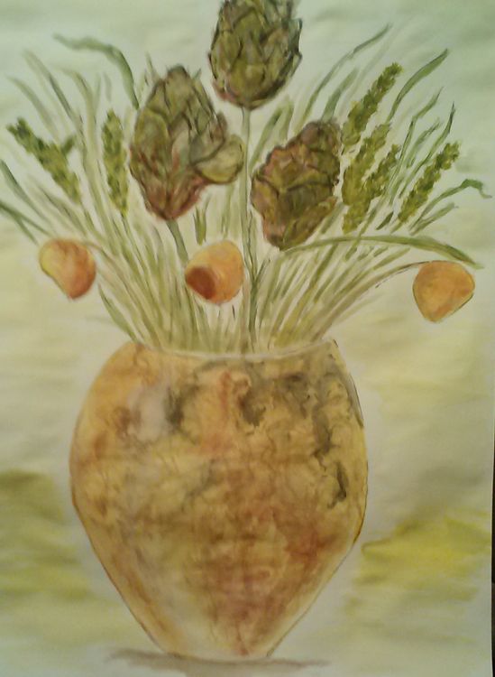 Figgy Vase by Susan Royer - search and link Fine Art with ARTdefs.com