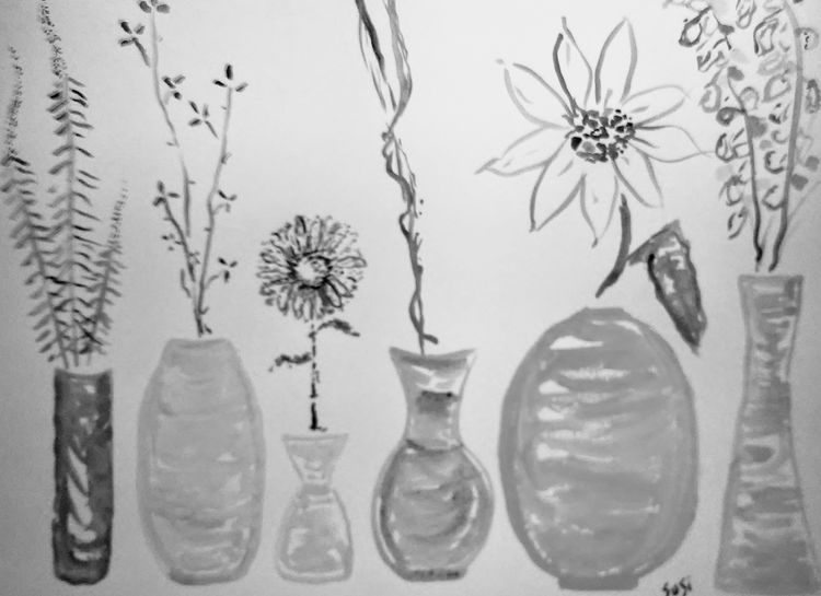 Vase Study by Susan Royer - search and link Fine Art with ARTdefs.com
