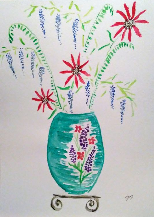Sorta Susi Vase by Susan Royer - search and link Fine Art with ARTdefs.com