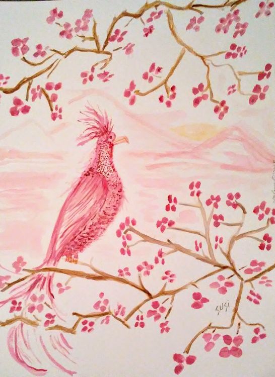 Rosecolored Wisher by Susan Royer - search and link Fine Art with ARTdefs.com