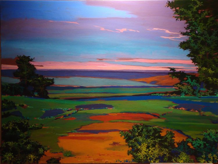 Surreal landscape by Todd Norris - search and link Fine Art with ARTdefs.com